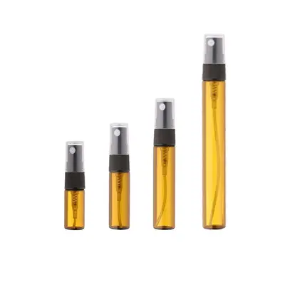 2ml 3ml 5ml 10ml Doldurulabilir Parfüm Numune Şişesi Cam Sprey Şişe Deneme Paketi - 11