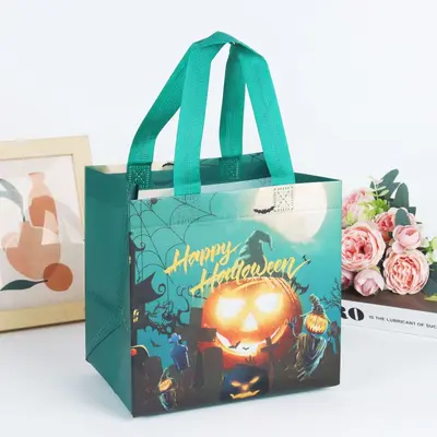 Halloween Non-Woven Gift Bag, Printable Logo - 9