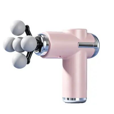 New Mini Neck Massage Gun Professional Muscle Massager Relaxing Vibration Massage Gun Wristband Fascia Gun Portable