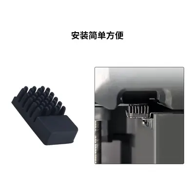 Silicone Nozzle Cleaning Brush with Adhesive Backing for Elegoo Centauri Carbon
