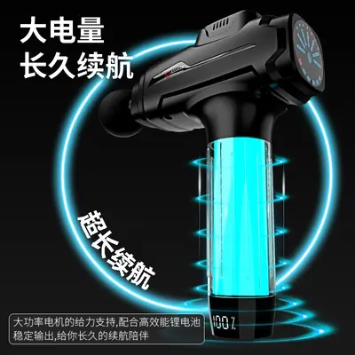 跨境爆品厂家直销筋膜枪电动器震动肌肉枪振动按摩枪massage gun