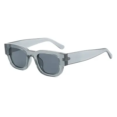 Square Decorative Sunglasses with Sun Protection - 3