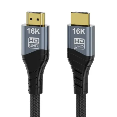 HDMI 2.2 Kablo 16K 60Hz, Yüksek Çözünürlüklü Video Kablosu