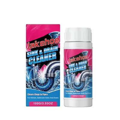 JAKEHOE Sink Drain Pipe Cleaner Kitchen Household Sewer Pipe Clog Remover Portable Drain Cleaner