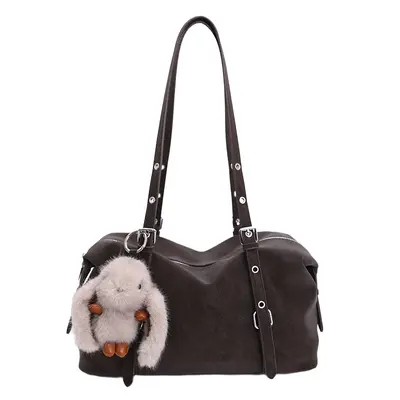 Retro Minimalist Large Capacity Women's Tote Bag - 6