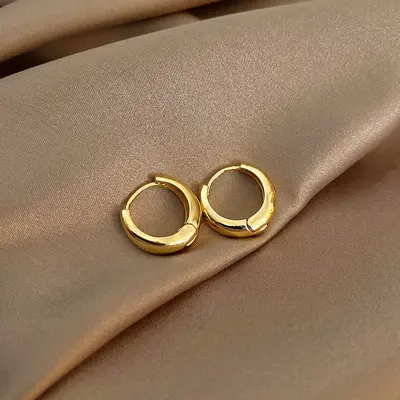 Heart design spiral geometry earrings creative style - 9