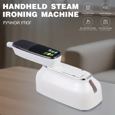 Portable Steam Handheld Iron with 3-Level Digital Control