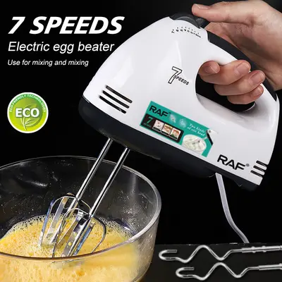 7-speed electric hand mixer, portable, handheld