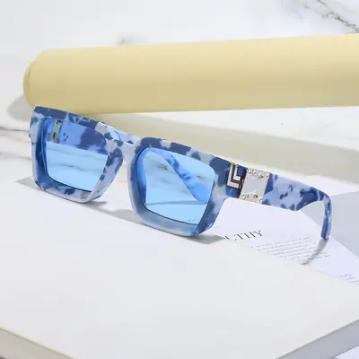 Millionär-Stil Herren-Sonnenbrille mit UV-Schutz - 2