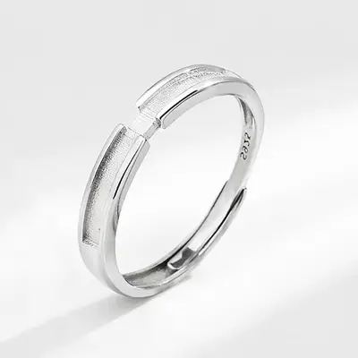 Paar-Ringe, Herren-Damen, personalisiertes Design, Luxusgeschenk - 7