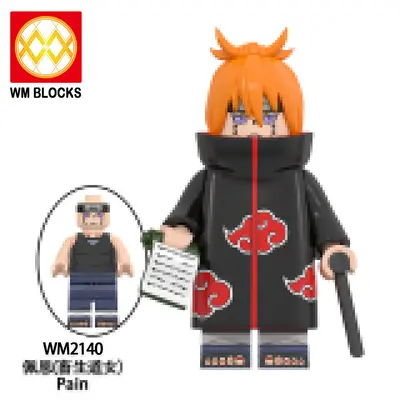 WM6112 Anime-Serie Lern-Bausteine mit Minifiguren - 3