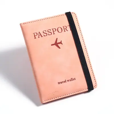 Pu deri pasaport çantası Amazon sınır ötesi rfid çoklu kart yuvası çok fonksiyonlu pasaport belge kapağı pasaport kapağı - 8