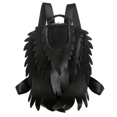 Women's Laser Wing-Design Fashion Backpack, Multi-Colour - 5