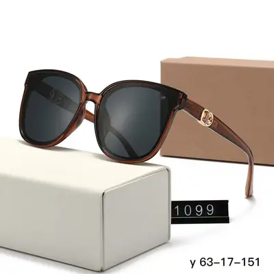 Women's D-Frame Polarized Sunglasses, UV Protection, Korean Style - 4