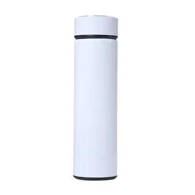 Çift Katmanlı Paslanmaz Çelik Termos Bardak, Sıcaklık Göstergeli, Logo Baskılı - 6
