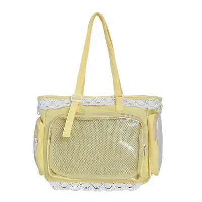 Studenten-Schultasche, Pendler-Tote-Bag, Umhängetasche, japanischer Stil, transparente Anime-Tasche, Cosplay-Tasche, Alltags-Handtasche, Schultertasche für Damen - 8