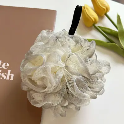 Non-Shedding Large Foaming Bath Ball - 4