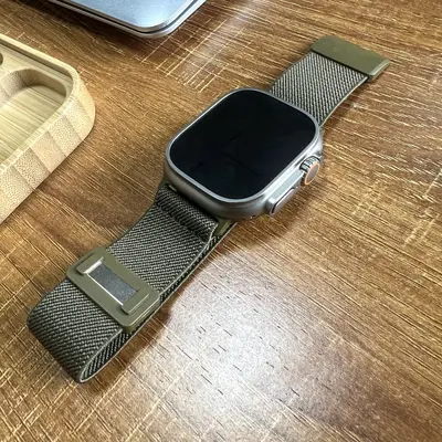 Nylon Magnetic Strap for Apple Watch S10, 42mm 46mm - 10