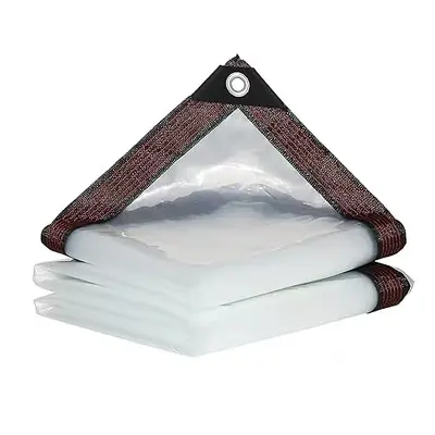 Transparent PE Tarpaulin, Waterproof, Tear-Resistant, Dustproof