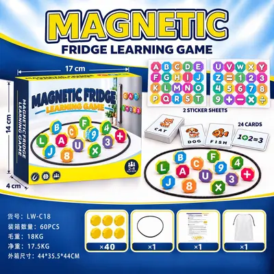 Magnetic Chess Children's Logic Game, Magnetic Pieces - 10