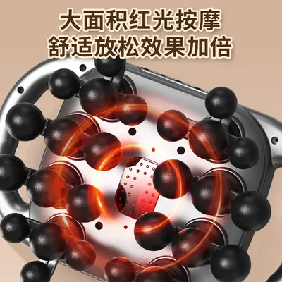 跨境代发家用专业级肌肉筋膜枪电动按摩器按摩枪充电款28头筋膜枪