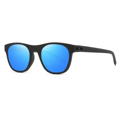 Full-Frame Men's Sunglasses, Spring Hinges, Polarized - 8