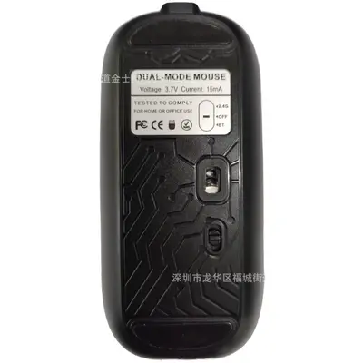 Apple Huawei Bluetooth 5.2 çift modlu sessiz 2.4G kablosuz şeffaf typec şarj faresi için uygun fabrika doğrudan tedarik