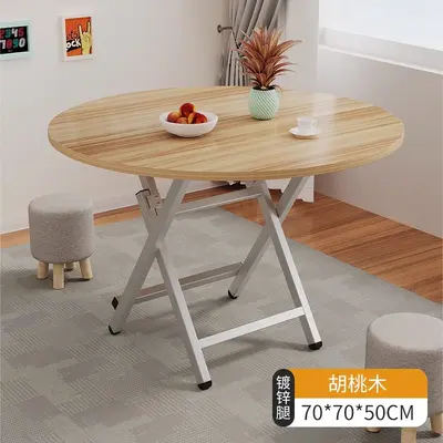 Katlanabilir masa yemek masası gece pazarı aperatif basit yuvarlak masa kiralama ev açık taşınabilir durak yeme kare masa küçük masa - 13