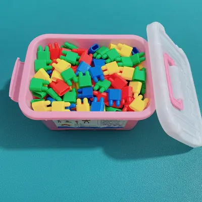 Rocket Bullet Head Building Blocks for Kids Ages 6-12, Plastic Construction Set - 12