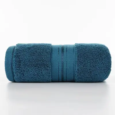 100% cotton bath towel set grade A thickened - 8