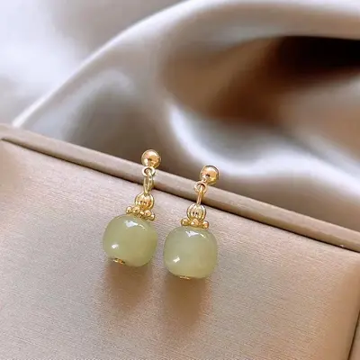s925 gümüş inci küpeler erişilebilir lüks üst düzey moda çok yönlü küpe tasarımı niş basit zarif kulak takıları - 12