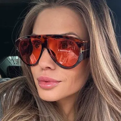 2026 Women's Oversize Oval Sunglasses - 4