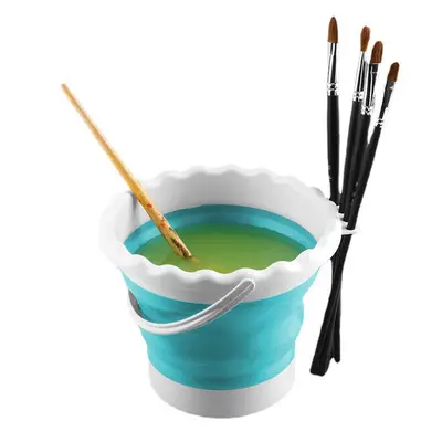 Gouache Paint Set with Brushes, Palette, Spray Bottle