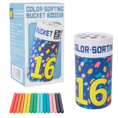Kinder-Sortierbecher mit Farbsortierung - 6