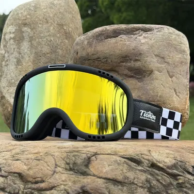 Retro Ski Motorcycle Goggles T501 High-Definition Breathable - 8