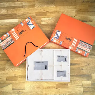 Korallenfleece-Handtuch-Set, Badetuch, 2-3-teilig, Geschenkbox - 10