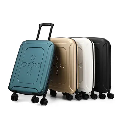 Foldable Trolley Suitcase 20 inch Universal Wheels Portable Carry-On - 6