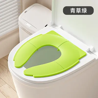 Foldable Children's Toilet Seat, Travel Type, Soft Padded - 8