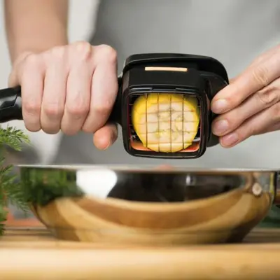 Nice Dicer hızlı sebze doğrayıcı, meyve ve sebze, salata hazırlama seti - 3