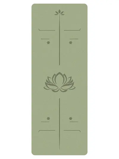 Non-Slip PU Yoga Mat, Odorless, 5mm Thick, Wear-Resistant - 6