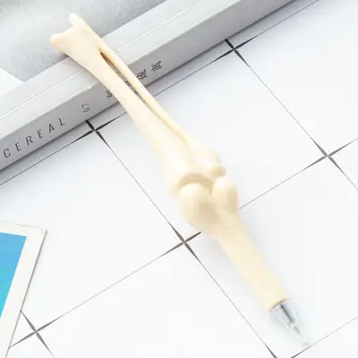 Realistischer knochenförmiger Kugelschreiber, einzigartiger Geschenkstift - 7