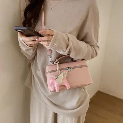 Korean-Style Small Square Crossbody Bag, 2026 Summer Model, Women's - 3