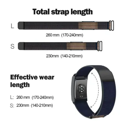 Breathable Nylon Replacement Strap for Amazfit Helio Strap - 3