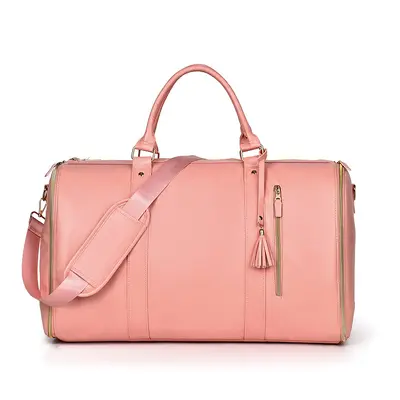 New Large Travel Portable Foldable Women's Clothing Luggage Bag Wheeled Suit Bag Multifunctional Overnight Storage - 8