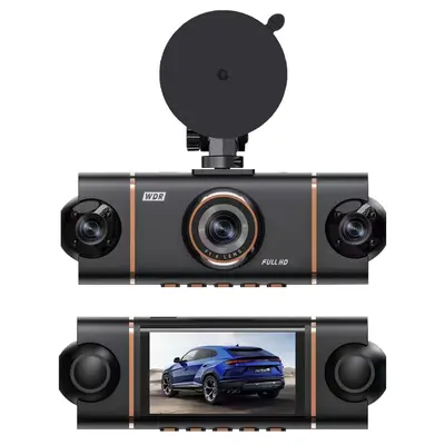 1080p Four-Channel Dash Cam with Simultaneous Recording, WiFi, Night Vision - 7
