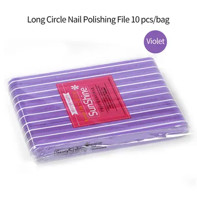 Manicure tool set with nail files and buffer pads - 8