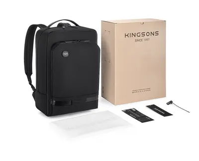 Men's Lightweight Business Backpack with Laptop Compartment - 7