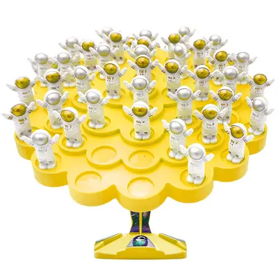 Balance Astronaut Stacking Tree Game, Educational Parent-Child Desktop Toy - 5