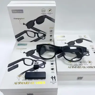 AIMB neuer G1MAX Smart-Brille 8 Millionen Bildstabilisierung 1080 HD-Videoaufnahme KI-Bilderkennung Übersetzung Anrufe - 7