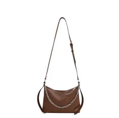 Dumpling-Achseltasche aus Öl-Wachsleder, Herbstmodell 2026, Schultertasche - 8